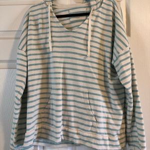 Striped light sweater